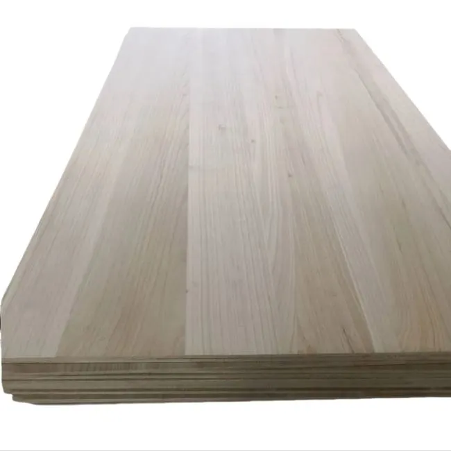 Solid Paulownia viðarplata